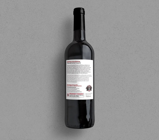 2021 Barossa Shiraz 6 Pack